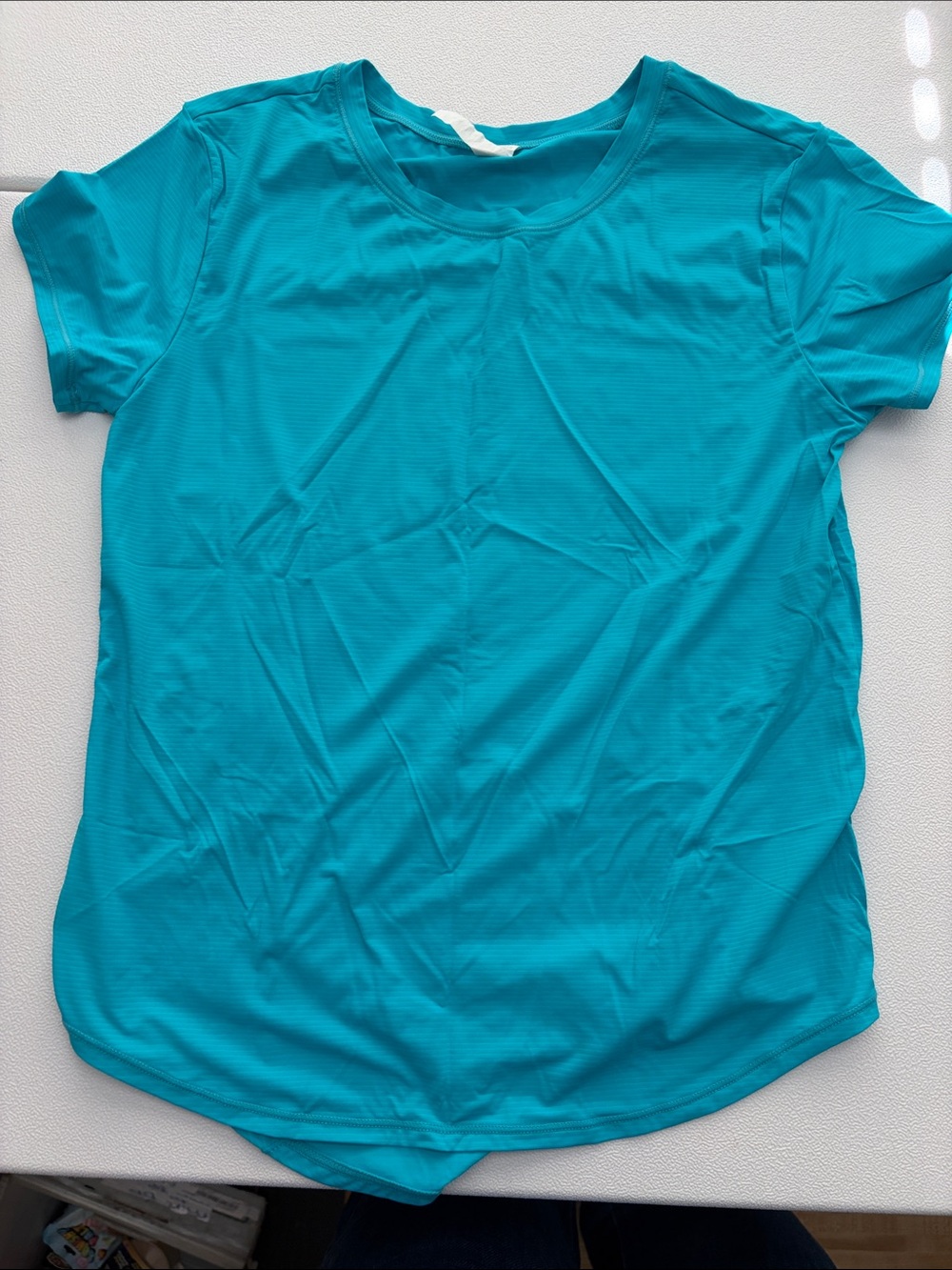 Zella Girl Short Sleeve Tee in Bright Teal